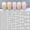 Nail Sticker Self Adhesive Strong Stickiness Removable Creative Pattern Easy To Apply Decorative Paper Easy-peel Nail