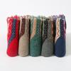 5/10 Pairs Comfortable Casual and Versatile Winter Thickened Warm Terry Socks for Women Retro Ethnic Style Mid Calf Wool Socks for Women