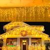 5M LED Icicle Fairy Lights Indoor Christmas Fairy Lights 220V Christmas Garland Droop Light Wedding Garden Street  Eaves Decorative Lighting