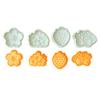 Flower Strawberry Biscuit Cutters Cookie Stamps Fondant Pastry Mould Plastic Cookie Cutters Kitchen Baking Supplies