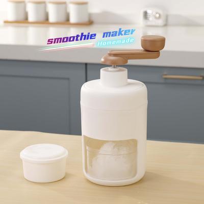 Ручная машина для смузи DIY Машина для мороженого Льдодробилка Ручная бритва для льда Производитель смузи