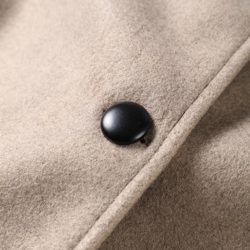 Элегантный воротник-шарф Короткие куртки женские повседневные свободные однотонные однобортные куртки женские осенне-зимние шикарные высокие верхние одежды