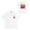 Short Sleeve T-Shirt Couples Street Style Letter Print Loose Fit Breathable Top