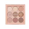 MACQUEEN NEWYORK 1001 Tone On Tone Eyeshadow Palette Nude Mood Nude Beige Makeup Palette Eyeshadow Eyeshadow Palette Korean Cosmetics (PRO9 Color)