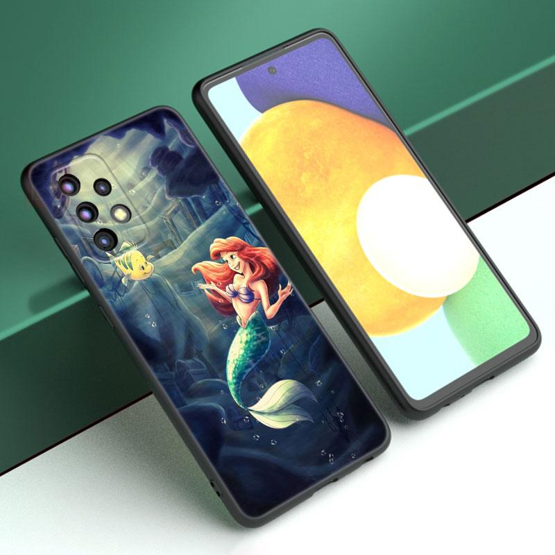 The Little M-Mermaid Phone Case For Samsung A13 A22 A24 A32 A23 A25 A34 A35 A52S A53 A54 A55 A73 A12 A14 A15 A31 A33 A50 A51 A72