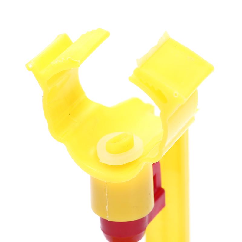 10шт птицы курица висит утка питьевая вода ниппель кормушка с чашкой