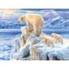 DIY Polar Bear 5D Diamond Painting Full Round Drill Animal Diamond Embroidery Cross Stitch Kit Mosaic Wall Art Home Decor