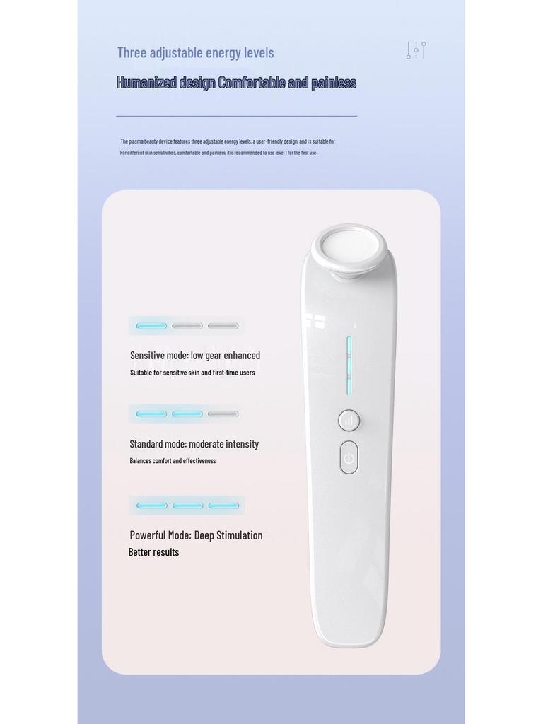 Озоновая плазма для удаления акне и стерилизации, косметический прибор: Омолаживает, подтягивает и восстанавливает кожу лица, при этом уничтожая клещей для домашнего использования.