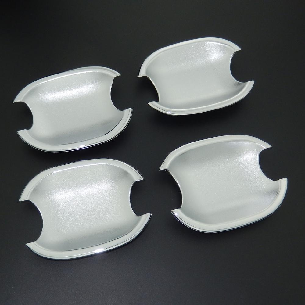 Для Peugeot 207 308 407 3008 Для Citroen C4 C6 Jumpy ABS Car Styling Chrome Боковая дверная ручка Крышка и дверная чаша