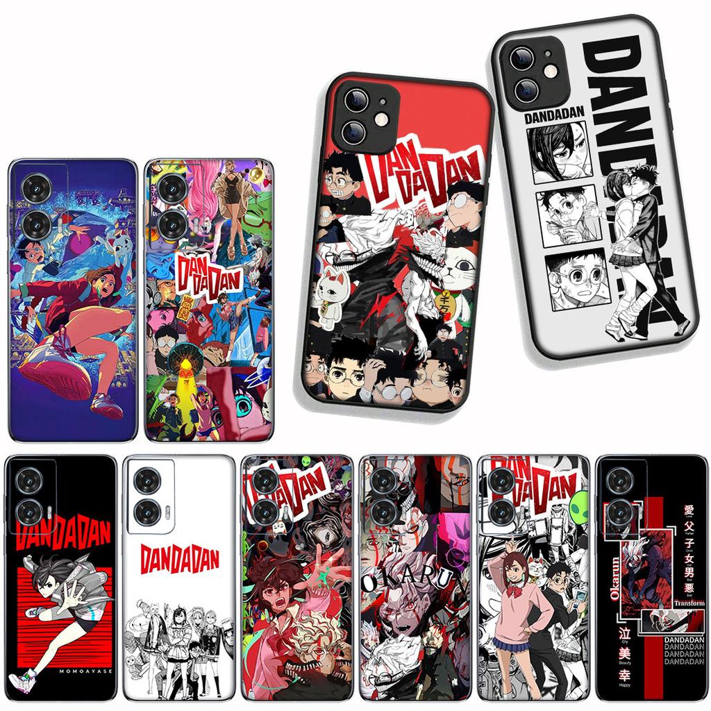 Cover for Samsung Galaxy S25 S23 S22 S24 FE Ultra S10 Plus A05 A06 A15 A16 A26 A35 S10E Case DAN DA DAN Momo Dandadan Okarun