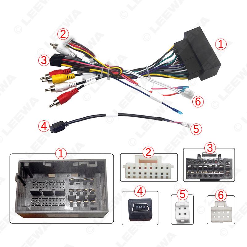 Android Navigation Power Cord for Jeep Compass/Grand Commander/Wrangler