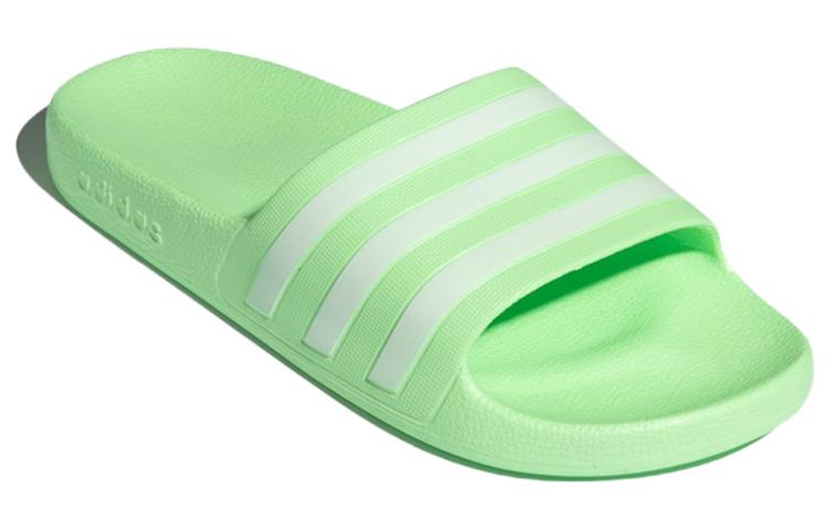 adidas Шлепанцы Adilette Aqua 'Зеленый Белый' Женские EE7347