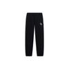 Li Ning Daily Prosperity Letter Embroidery Cuffed Loose Sports Pants Men Pants Black AKLT323-1