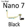 Volume audio mute power switch on off button key flex cable for iPod Touch 2 3 4 5 Nano 6 7 repair parts