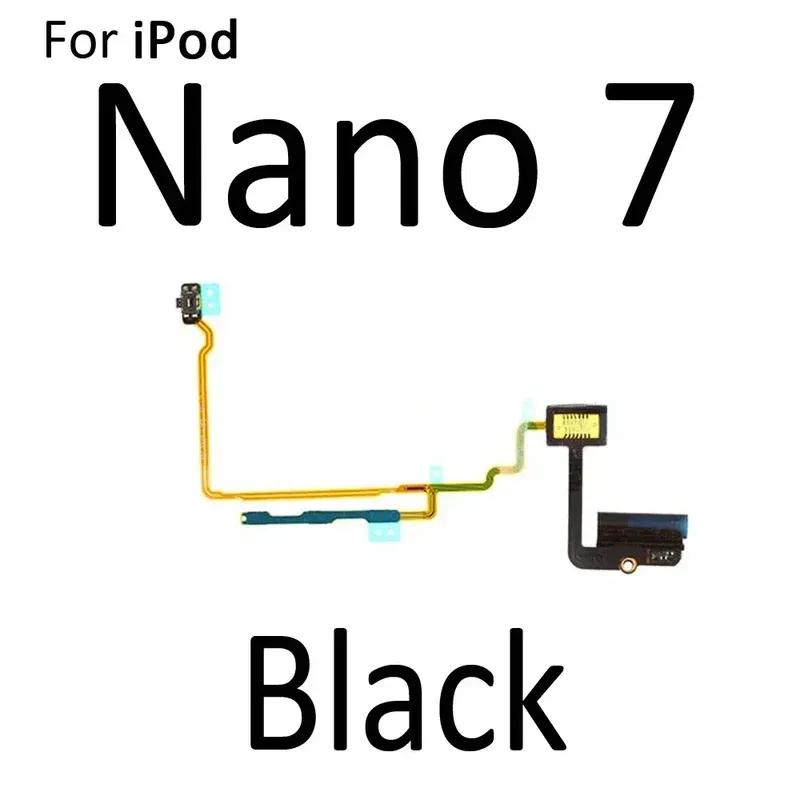 Volume audio mute power switch on off button key flex cable for iPod Touch 2 3 4 5 Nano 6 7 repair parts