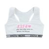 Нижнее белье для девочек, хлопковый топ-хипстер, тренировочный летний спортивный бюстгальтер для девочек 8-14 лет