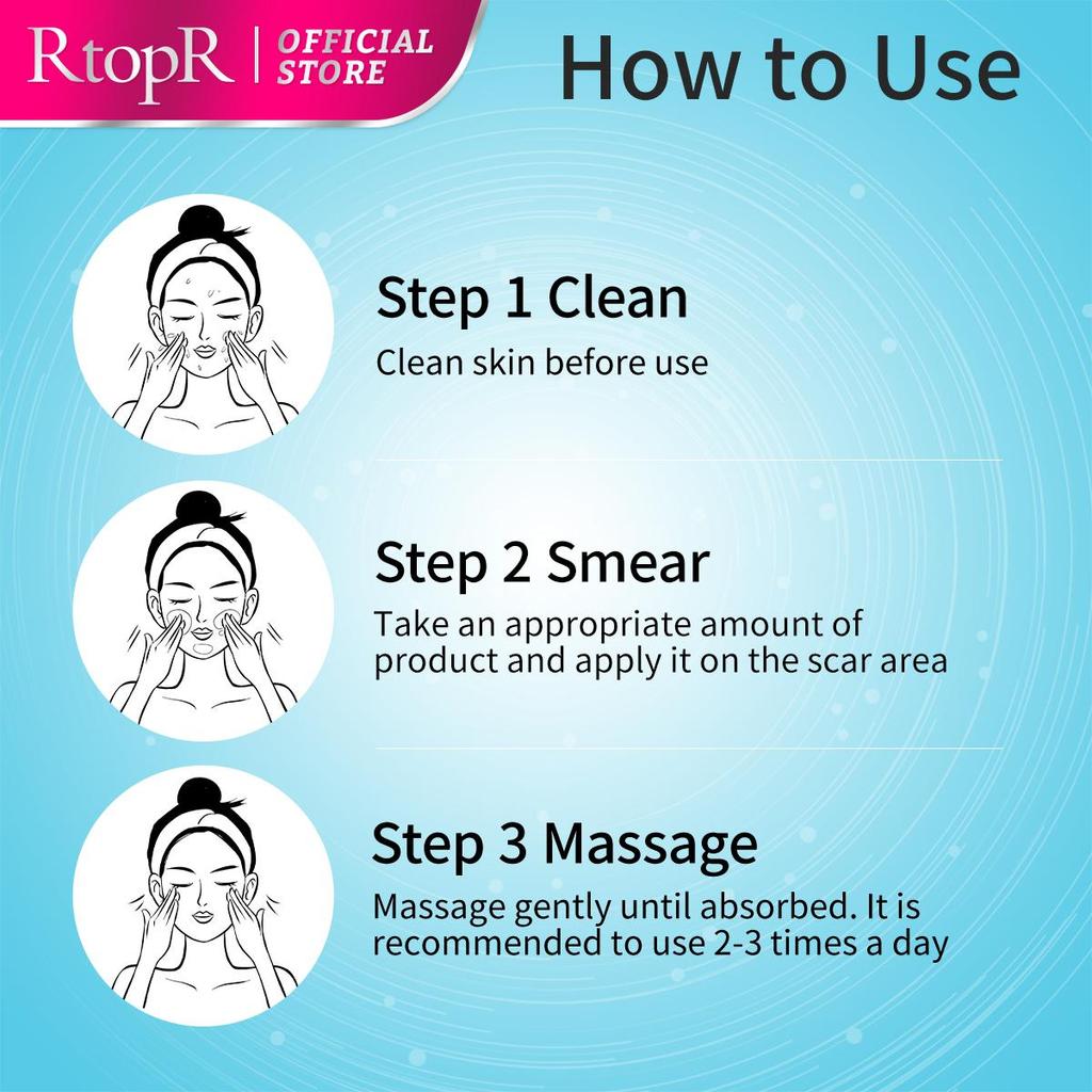 RtopR Acne Removal Cream - Spot Removal & Skin Repair 15g