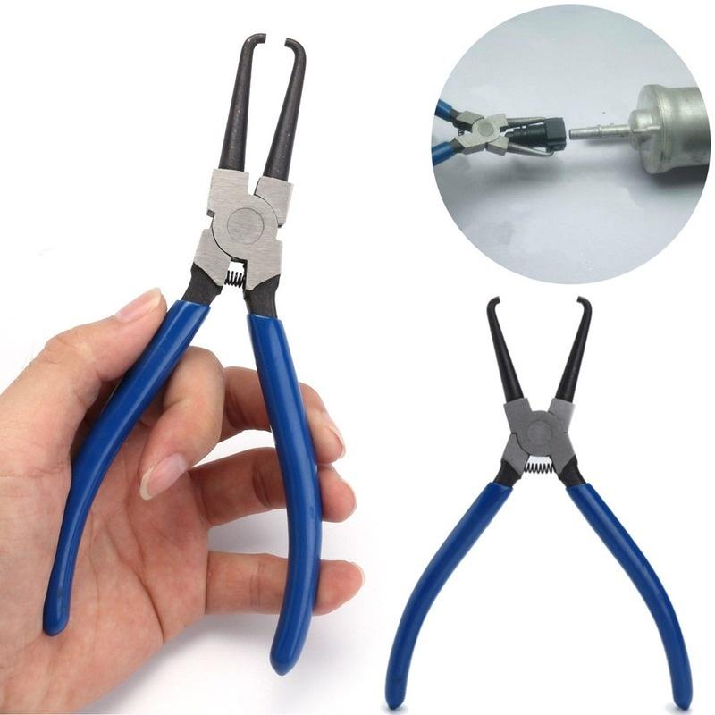 Fuel Line Disconnect Pliers Automotive Fuel Filter Removal Tool for Quick Connect Fittings, Urea Lines, Oil Pipes, Auto Repair