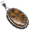 Pendant Azuboo Lite Gemstone Mother'Day Gift Silver Jewelry 2.25"