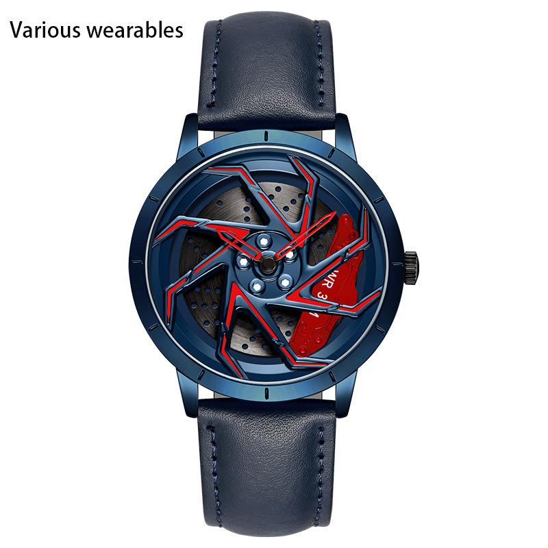 Ремень Подросток Личность Тренд Водонепроницаемый Студент Мужской Кварцевые Часы