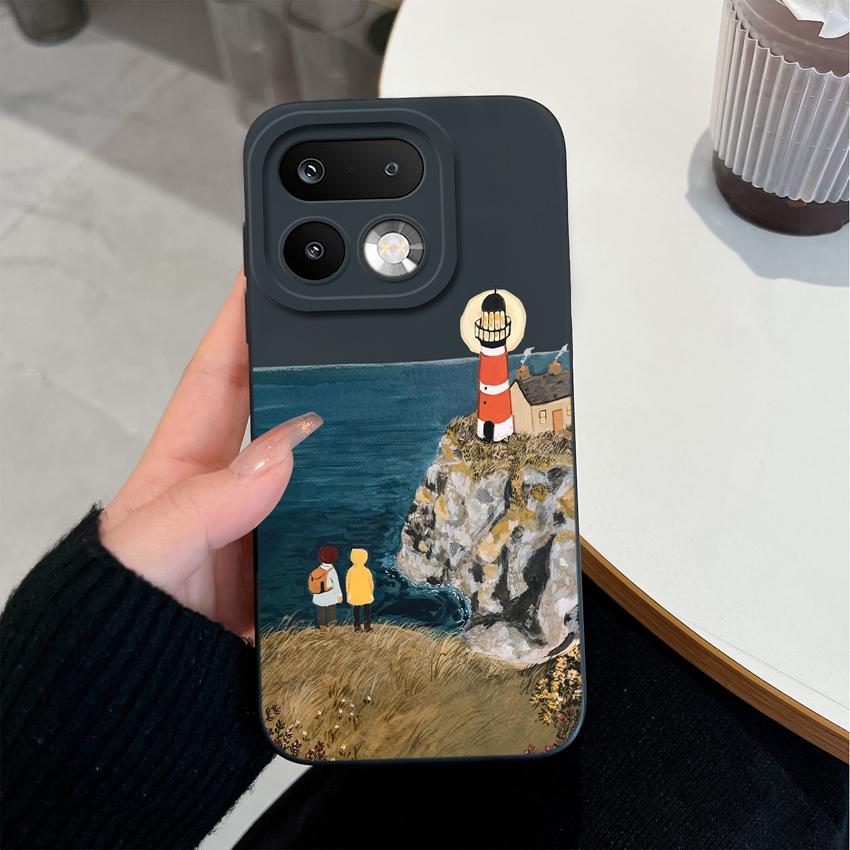 Для Oppo Realme 16 14 15 Pro Plus C85 Pro OPPO Reno 15 Pro A6X A78 A96 A95 A94 A93 A92 A91 Чехлы для телефонов Модный узор Мягкий силикон Легкий корпус