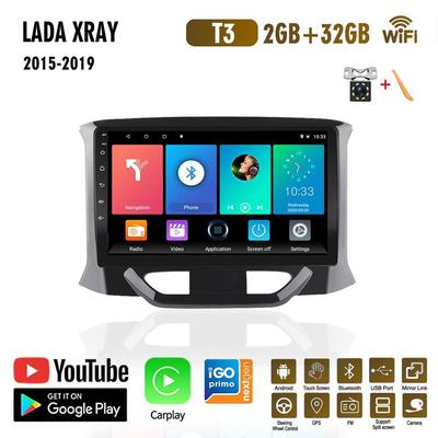 9-дюймовый Android для LADA Xray X ray 2015-2019 автомобильный радиоприемник GPS WIFI мультимедийный плеер авторадио штатное устройство Carplay 2 + 32 ГБ