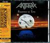 CD ANTHRAX - Persistence Of Time PSCD1032 Polystar 1990 Japan Rock Used