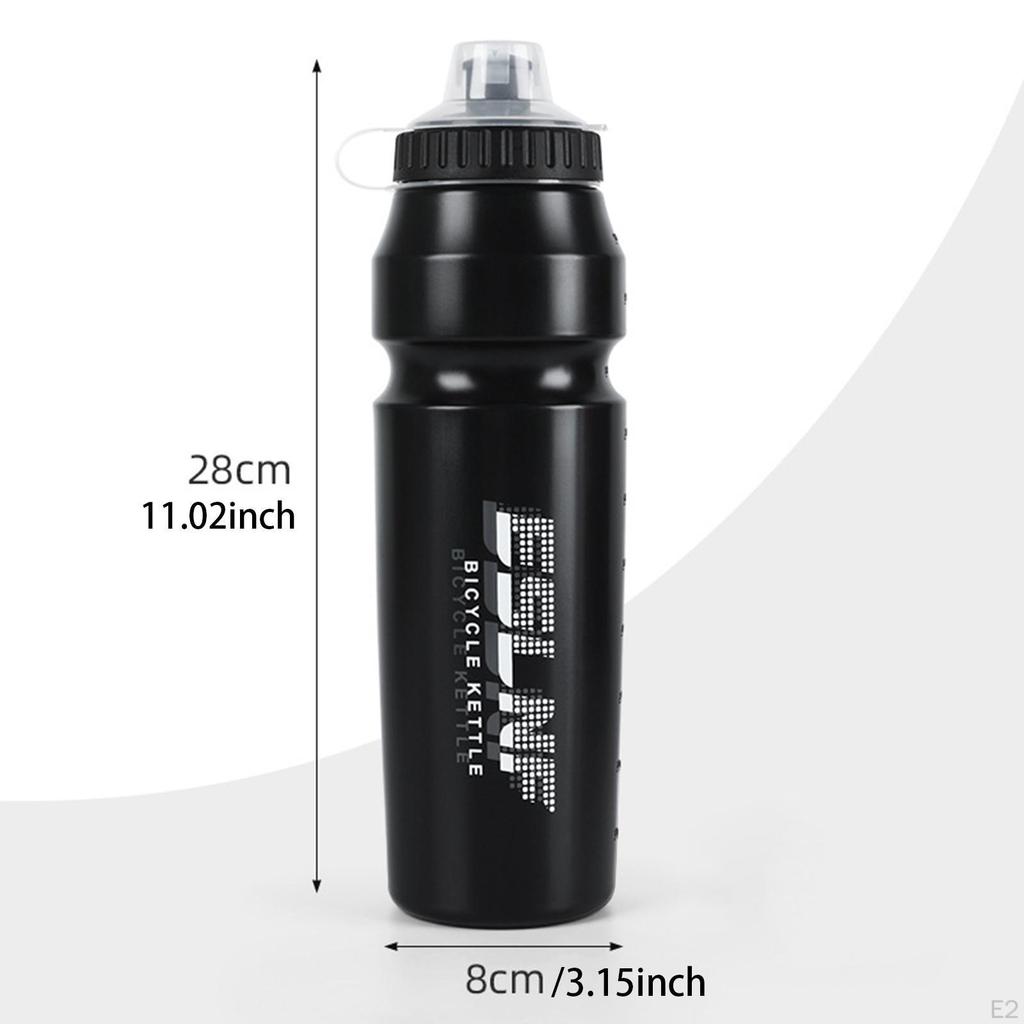 Sports Water Bottle 1 L Capacity Leakproof Reusable Jug Cup Squeeze for Running