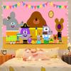 Hey Duggee Happy Birthday kids Photography Backdrop Background for Baby Children Photocall Photo Studio