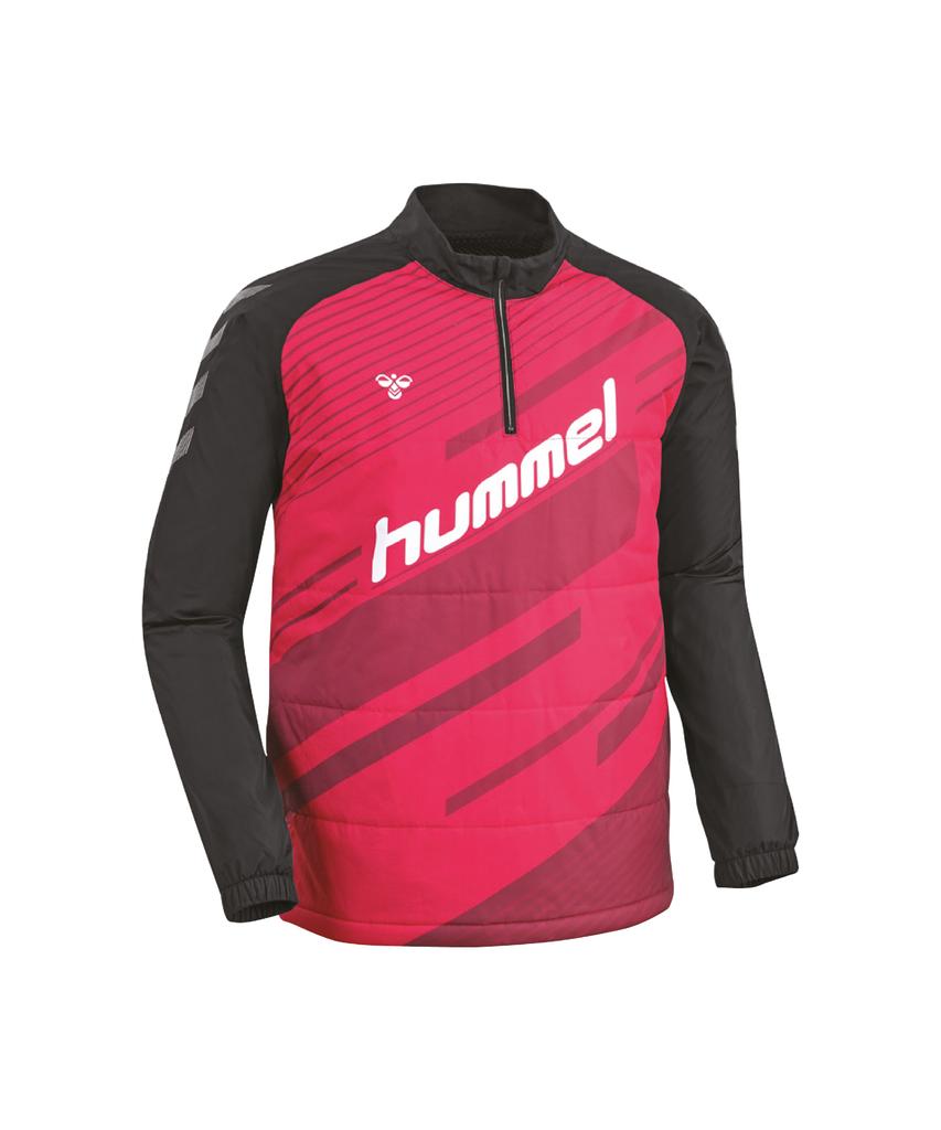 Утепленная ветровка Hummel Chevron - Красная (Hm-4261)