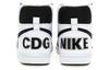 Nike X CDG Коровья кожа Высокие кеды для скейтборда Мужские Черно-белые PKK1050011