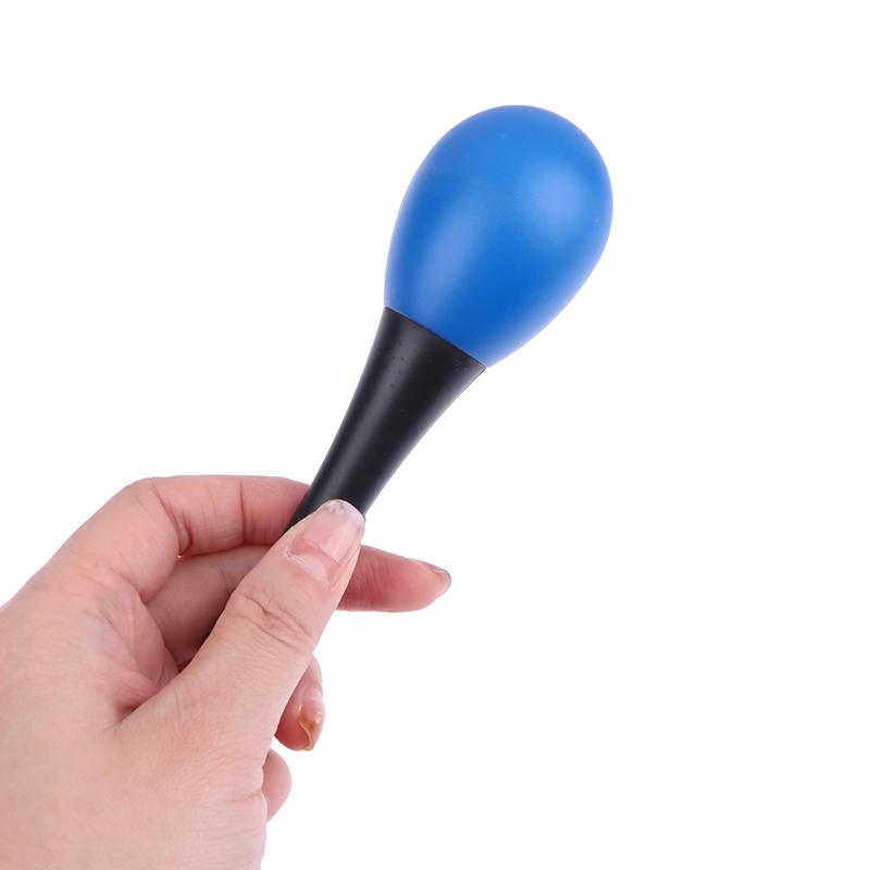 2Pcs Plastic Maracas Sand Hammer Rattle Shaker Percussion Musical Instruments Toys For School Percussion Event