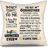 to My Bonus Daughter Gift Ideas Throw Pillow Covers for Bonus Daughter from Bonus Mom Bonus Dad Birthday Graduation Thanksgiving