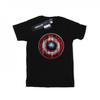 Marvel Womens/Ladies Captain America Wooden Shield Cotton Boyfriend T-Shirt