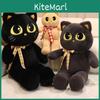 Плюшевая кошка, мягкая игрушка из коротковорсового материала, подарок на день рождения для детей и взрослых