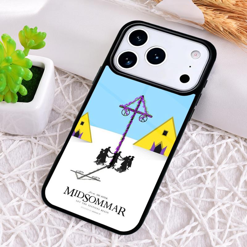Постер Midsummer, мягкий ударопрочный чехол для телефона для iPhone 17 Air 16e 15 11 12 14 13 Pro Max, чехол Coque