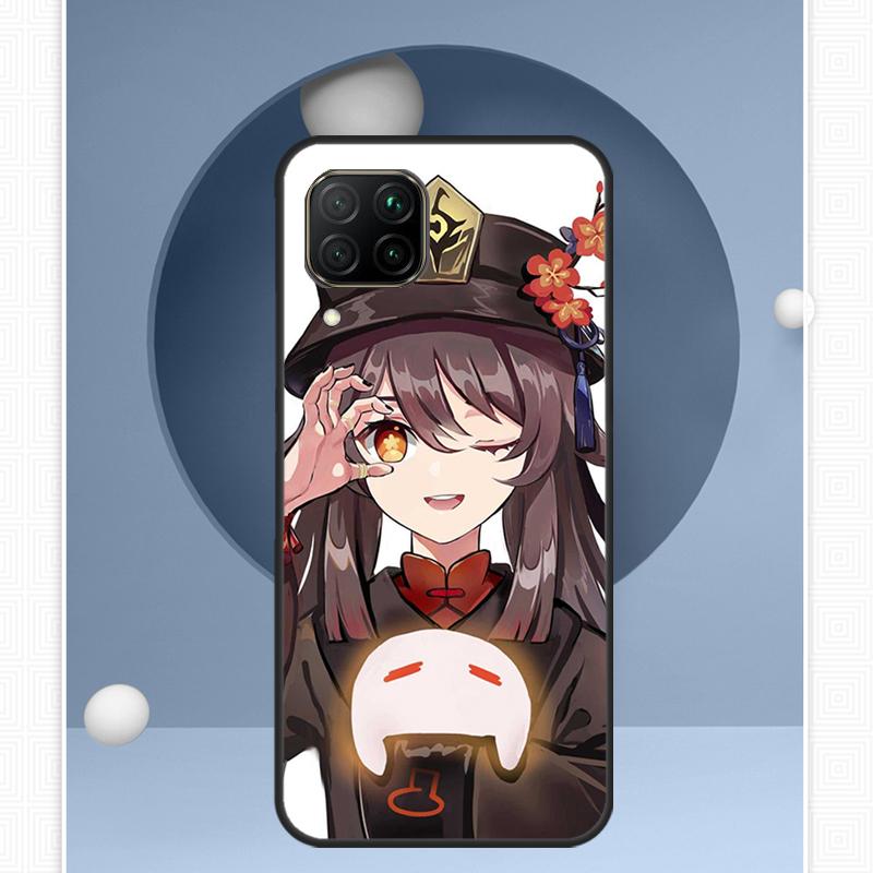 Чехол для Huawei Nova Y91 Y60 Y70 Y72 Y90 Y61 12s 12i 11i 8i 10 9 SE P20 P40 Lite P30 P60 Pro с рисунком Ху Тао из Genshin Impact
