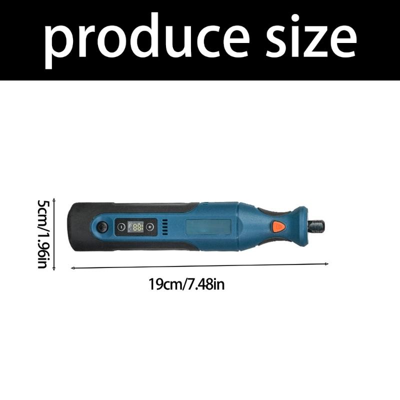 Высокоскоростная аккумуляторная гравировальная машина 30000 об/мин Самая большая для детальной обработки, промышленного использования, прочная конструкция