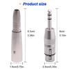 Xiatiaosann XLR Male To Female Adapter XLR Female To Male 3 Pin XLR Plug To TRS Stereo Audio Adapter for 1/4" & 1/4" Adapter, 6.35mm Mixers,