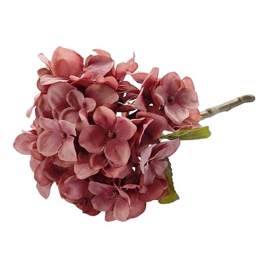 Красивая имитация гортензии без полива, декоративная шелковая ткань из искусственного шелка