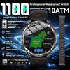 Новые Умные Часы Мужские 1100 мАч Большая Батарея GPS-трек Компас для Активного Отдыха 10ATM Водонепроницаемые Bluetooth-звонки AMOLED HD Спортивные Умные Часы
