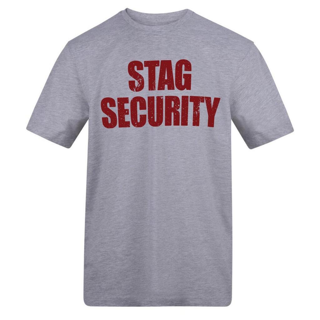 AWD Unisex Adult Stag Security T-Shirt