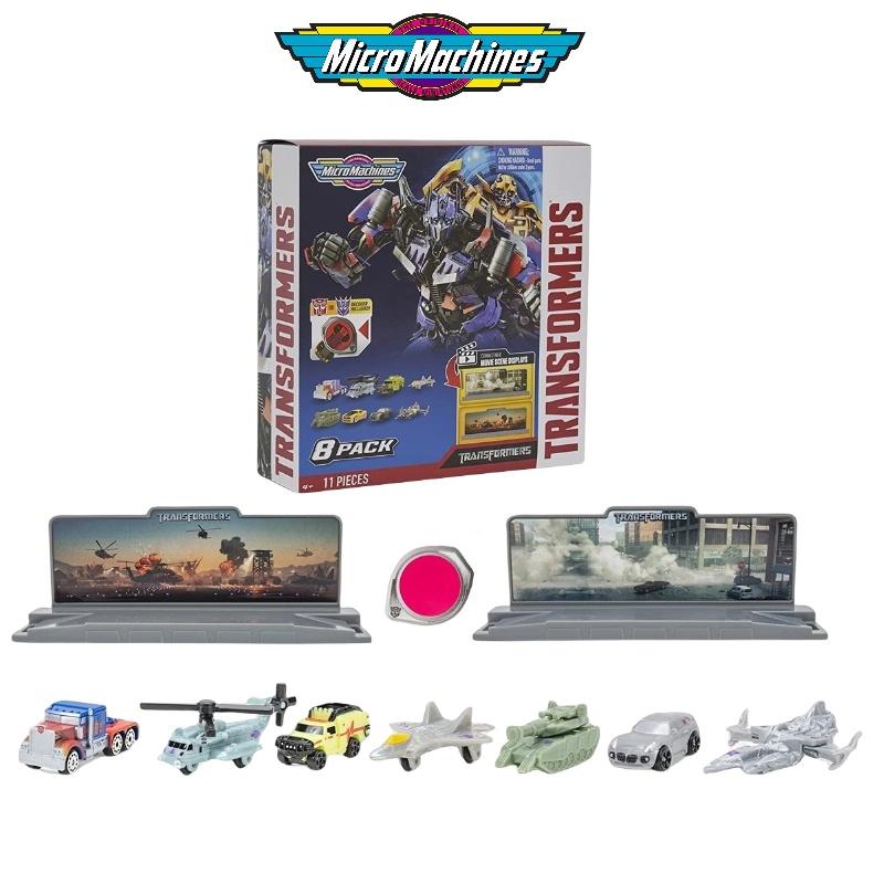 Hasbro Micromachines Трансформеры Бамблби Игрушечная Модель Машинки Для Детей Набор из 8 Машинок