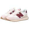 New Balance Кроссовки унисекс 237 белые бордовые MS237SB