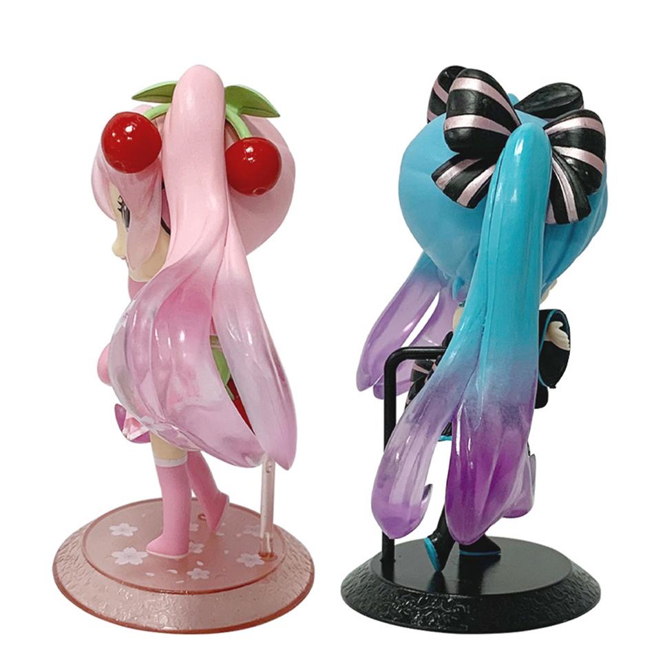 Новый Hatsune Miku Игровой Персонаж Hatsune Мультяшная Кукла Изысканная Кукла Модель Игрушка Украшение для Дома/Автомобиля Детский Амулет Подарок на День Рождения