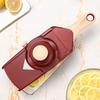 Citrus Slicer Stainless Steel Blade Lemon Orange Cutter Non-Slip Vegetable Mandoline Slicer Kitchen Gadgets