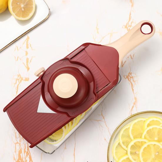 Citrus Slicer Stainless Steel Blade Lemon Orange Cutter Non-Slip Vegetable Mandoline Slicer Kitchen Gadgets