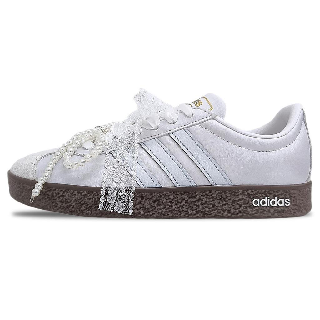 adidas Neo VL Court 2.0 Легкие Дышащие Легкие И Дышащие Низкие Кеды для Скейтборда Женские Белые ID6015(Команда1248- )