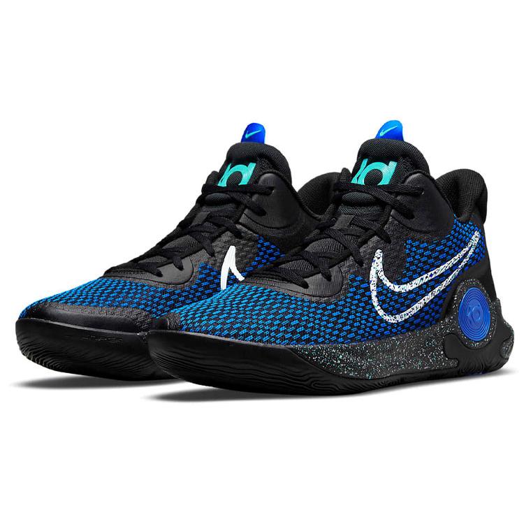 Nike KD Trey 5 IX EP 'Черный Гоночный Синий' CW3402-007