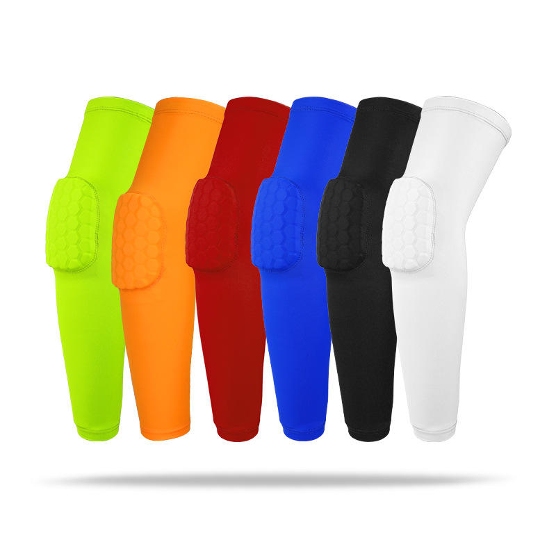 High Elastic Arm Sleeve Pads Anti-Collision Honeycomb Sport Elbow Guards Quick Dry Elbow Pad Arm Sleeve for Sports